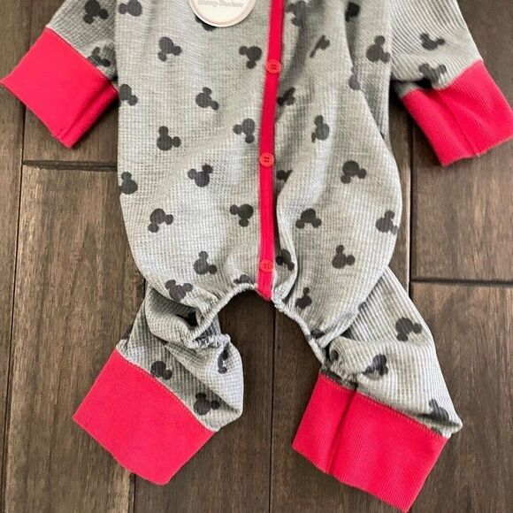 Disney Harry Barker Mickey Mouse Dog Outfit Pajamas L NWT - Picture 2 of 7